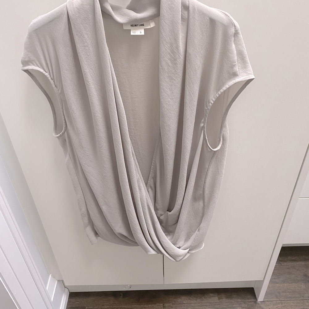 Helmet Lang Blouse Grey